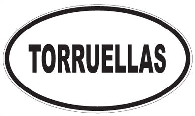 TORRUELLAS - Oval Magnet