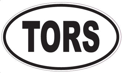 TORS - Oval Sticker