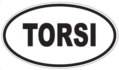 TORSI - Oval Magnet