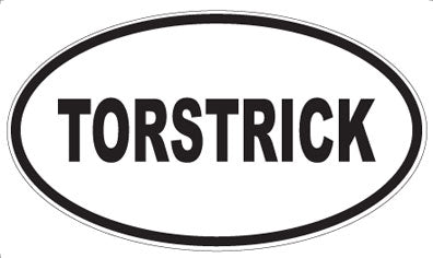 TORSTRICK - Oval Sticker