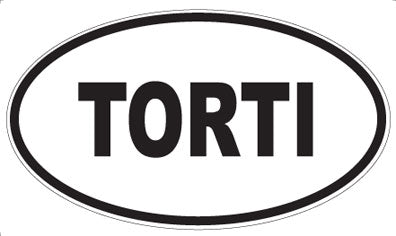 TORTI - Oval Magnet