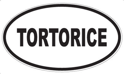 TORTORICE - Oval Magnet