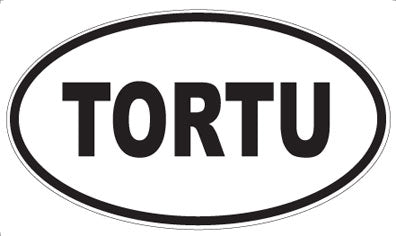 TORTU - Oval Magnet