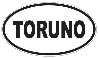 TORUNO - Oval Sticker