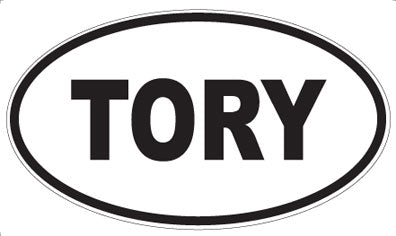 TORY - Oval Magnet