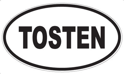 TOSTEN - Oval Magnet