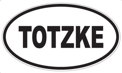 TOTZKE - Oval Magnet