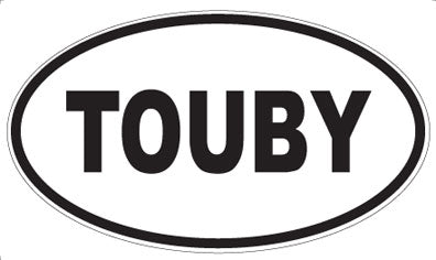 TOUBY - Oval Magnet