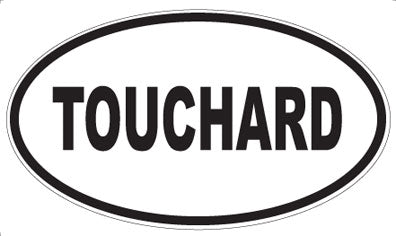 TOUCHARD - Oval Sticker