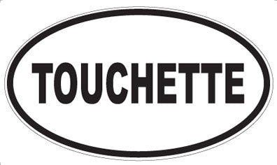 TOUCHETTE - Oval Magnet