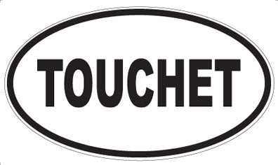 TOUCHET - Oval Magnet