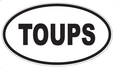 TOUPS - Oval Magnet