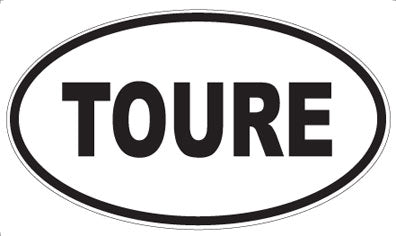 TOURE - Oval Sticker