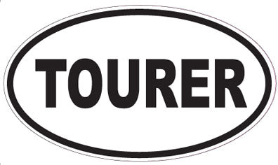TOURER - Oval Sticker