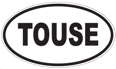 TOUSE - Oval Magnet