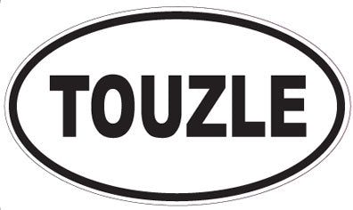 TOUZLE - Oval Sticker