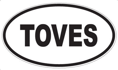 TOVES - Oval Magnet