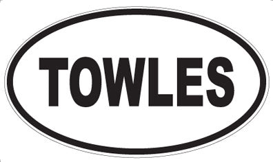 TOWLES - Oval Magnet