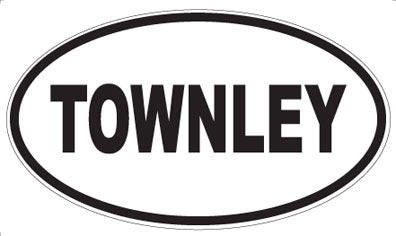 TOWNLEY - Oval Magnet