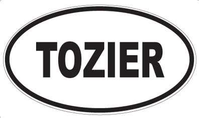 TOZIER - Oval Magnet