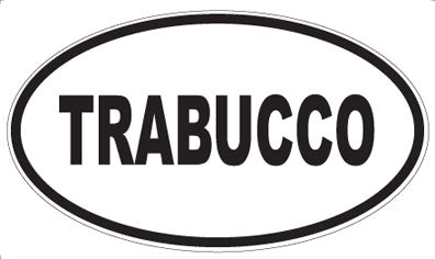 TRABUCCO - Oval Magnet
