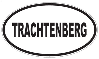 TRACHTENBERG - Oval Magnet