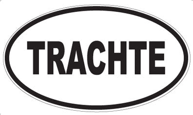 TRACHTE - Oval Magnet