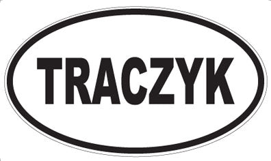 TRACZYK - Oval Magnet