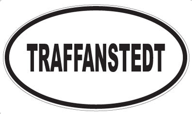 TRAFFANSTEDT - Oval Magnet