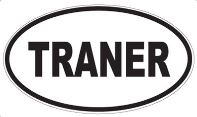 TRANER - Oval Magnet