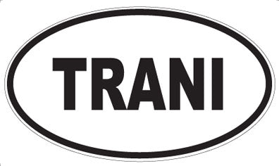 TRANI - Oval Magnet