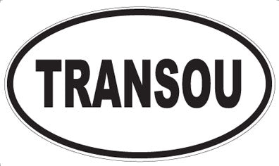 TRANSOU - Oval Magnet