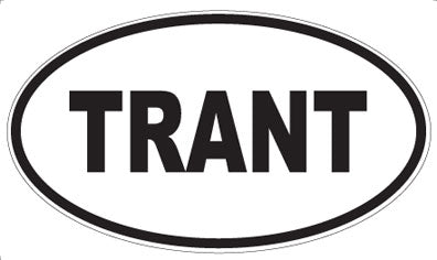TRANT - Oval Magnet