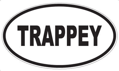 TRAPPEY - Oval Magnet