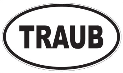 TRAUB - Oval Magnet