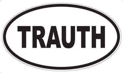 TRAUTH - Oval Magnet