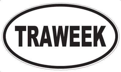 TRAWEEK - Oval Magnet