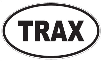TRAX - Oval Magnet
