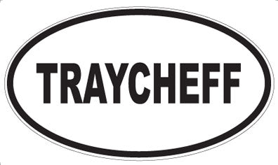 TRAYCHEFF - Oval Magnet