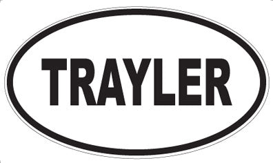 TRAYLER - Oval Magnet