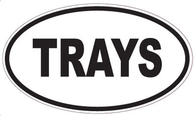 TRAYS - Oval Magnet