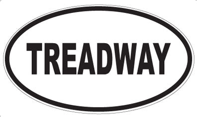 TREADWAY - Oval Magnet