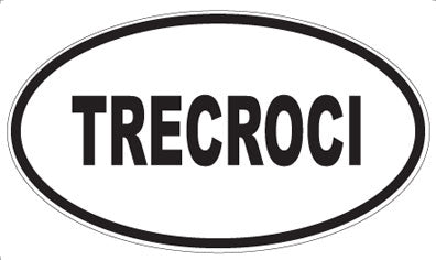 TRECROCI - Oval Magnet