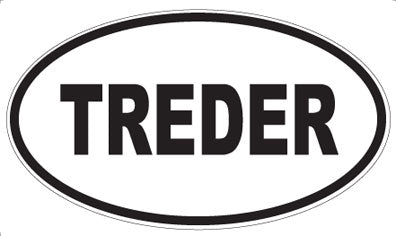 TREDER - Oval Magnet