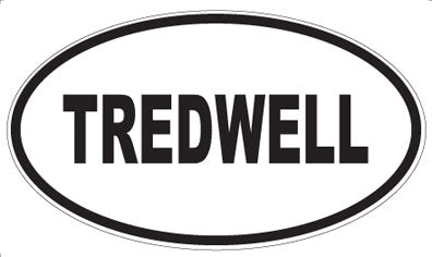 TREDWELL - Oval Sticker