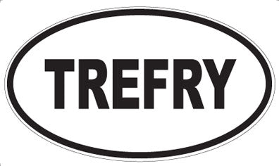 TREFRY - Oval Magnet