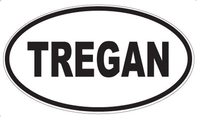 TREGAN - Oval Magnet