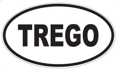 TREGO - Oval Magnet