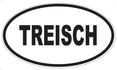 TREISCH - Oval Magnet