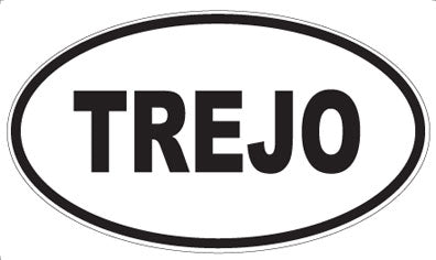 TREJO - Oval Magnet
